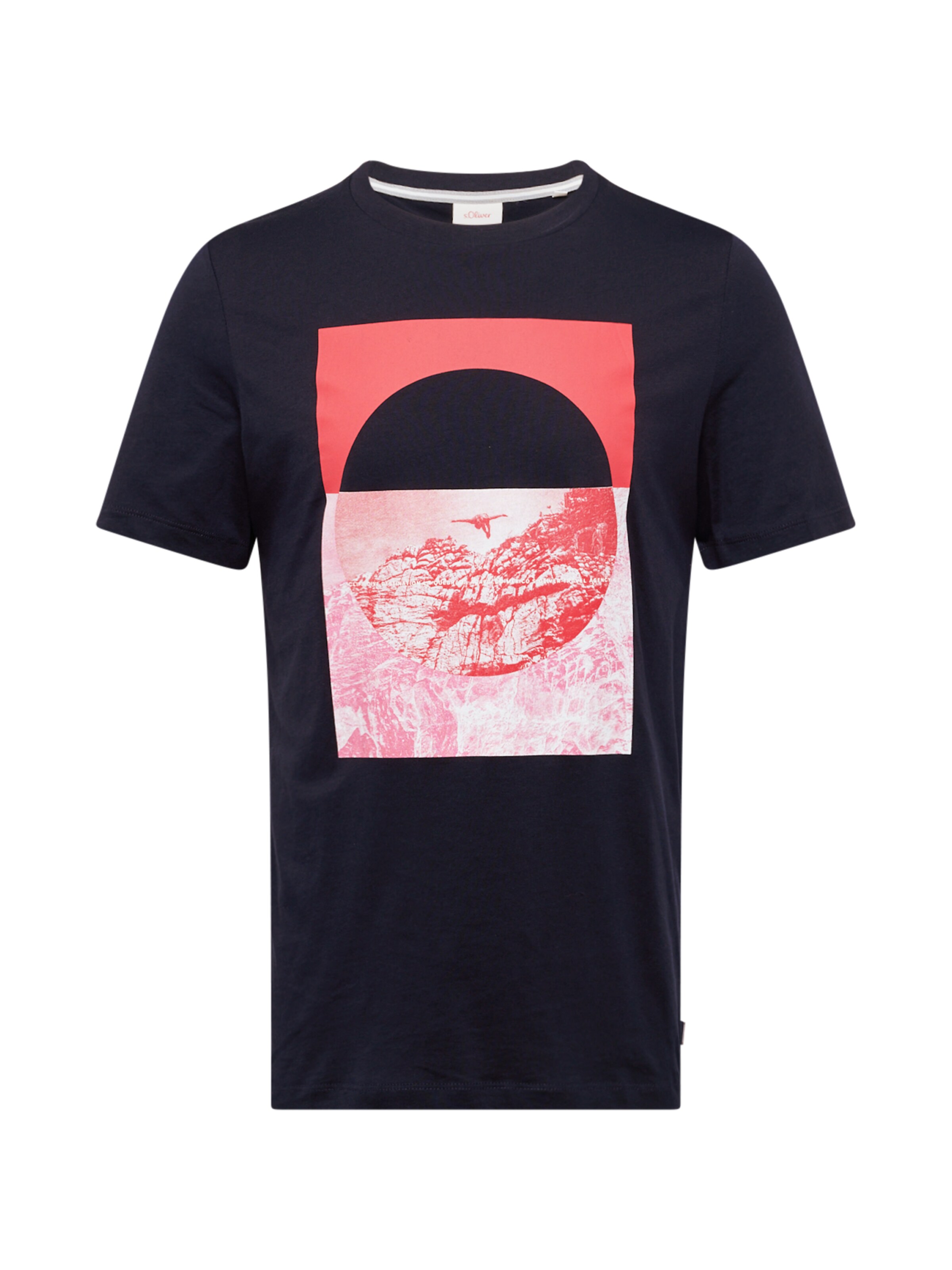 T-Shirt s.Oliver en bleu : devant