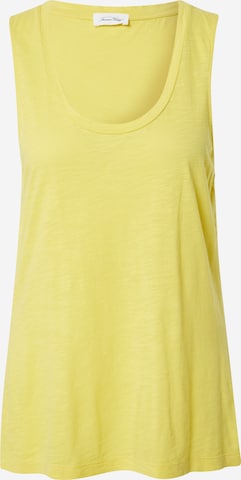 Top 'Jacksonville' di AMERICAN VINTAGE in giallo: frontale