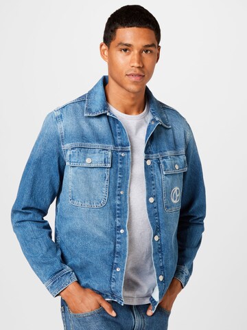 Pepe Jeans Between-Season Jacket 'BAILEY' in Blue: front