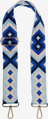 styleBREAKER Taschenzubehör 'Wechsel Taschengurt Ethno Muster bunt' in Blau: Vorderseite