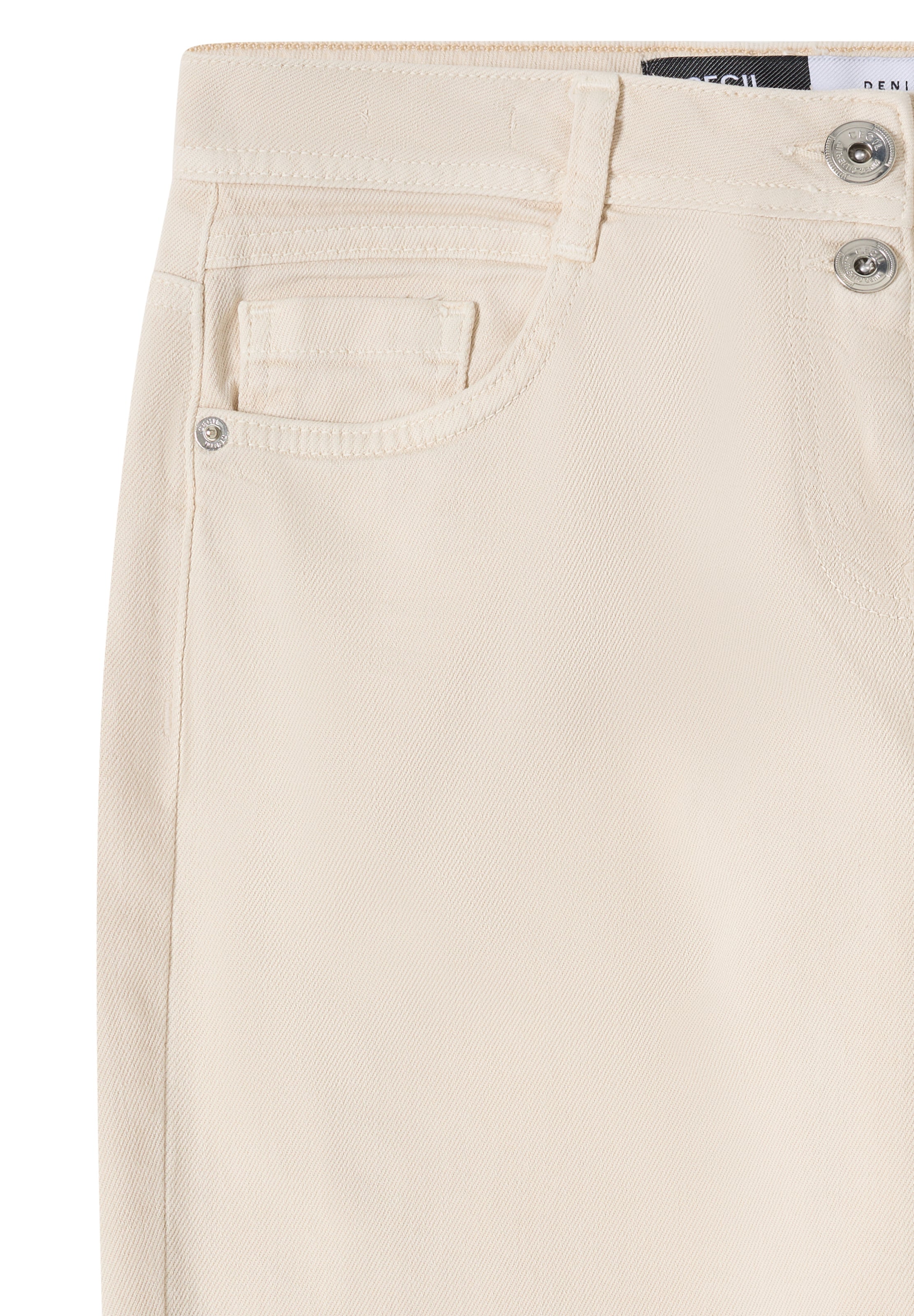 CECIL Wide leg Jeans in Beige
