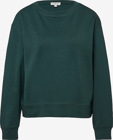 s.Oliver Sweatshirt in Blau: Vorderseite