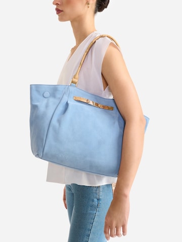 Alviero Martini - Bolso de mano 'alviero martini MAXI SHOPPING BORSA' en azul: frente
