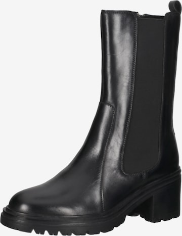 GEOX Chelsea Boots in Black: front