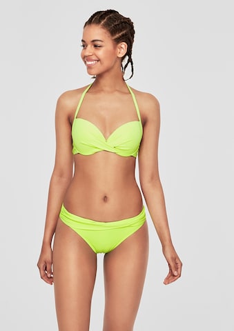 s.Oliver - Braga de bikini 'Spain' en verde