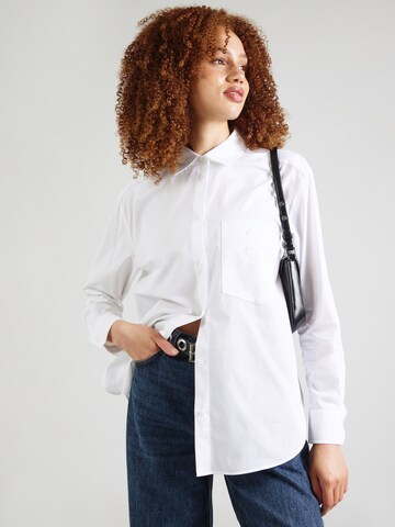 HUGO Blouse 'Ejailo' in White: front