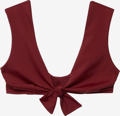 VIOLETA by Mango Bikinitop in rubinrot, Produktansicht