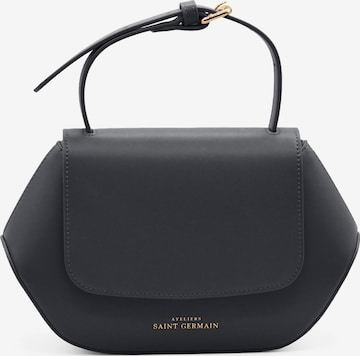 Sac bandoulière 'SAINT GERMAIN' Ateliers Saint Germain en noir : devant