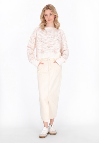 MYMO - Pullover em branco