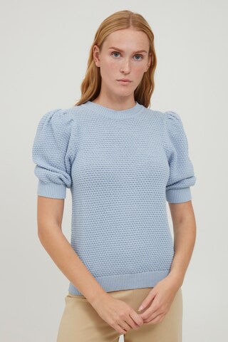 b.young Pullover in Blau: Vorderseite