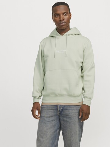 Bluză de molton 'JORVESTERBRO' de la JACK & JONES pe verde: față
