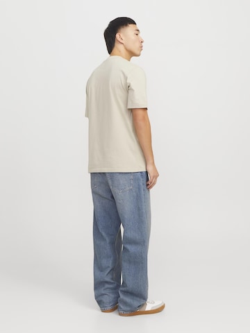 T-Shirt 'JCOTARMAC' JACK & JONES en beige