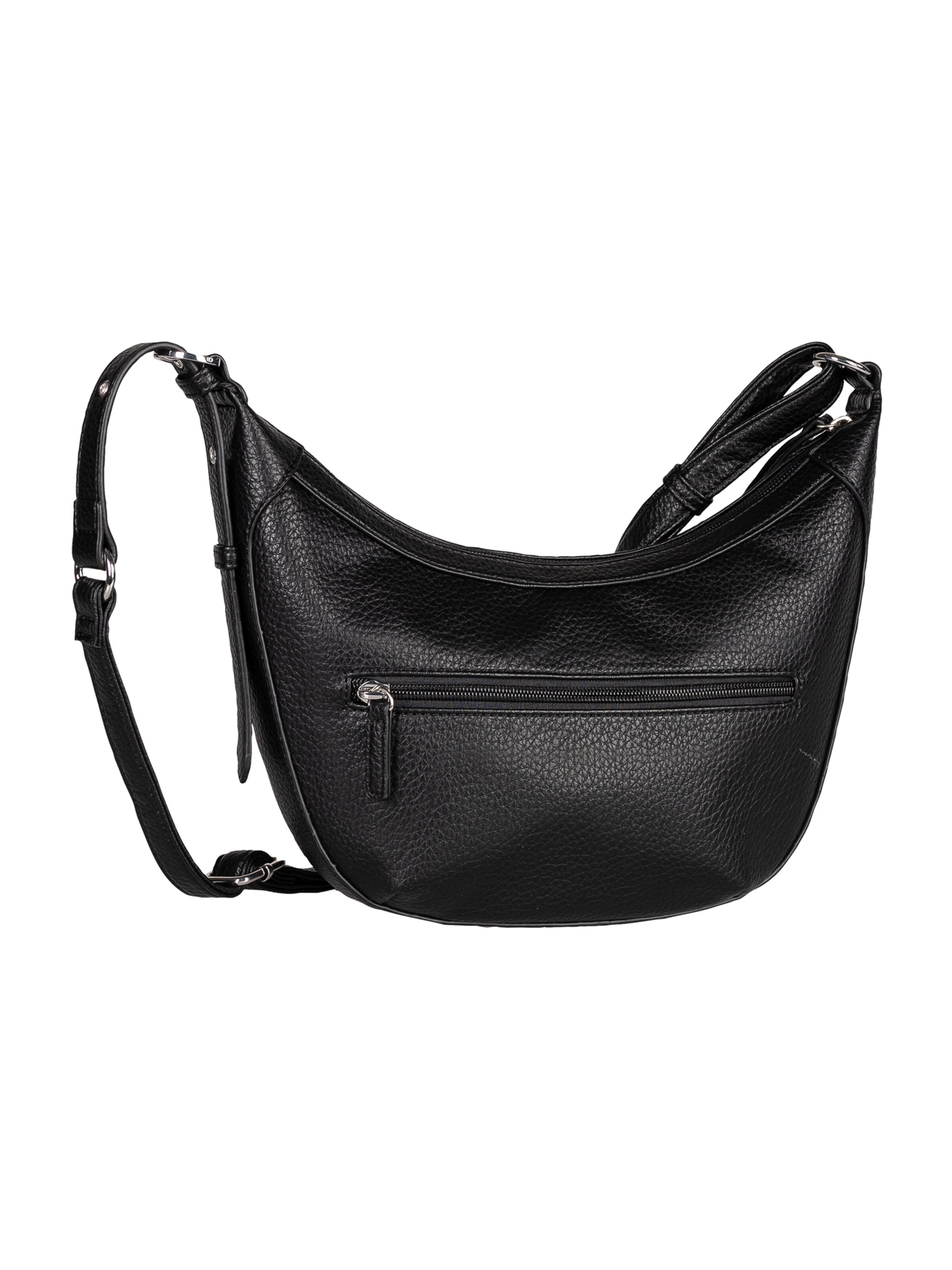 juoda TOM TAILOR Rankinė su ilgu dirželiu 'Lina'