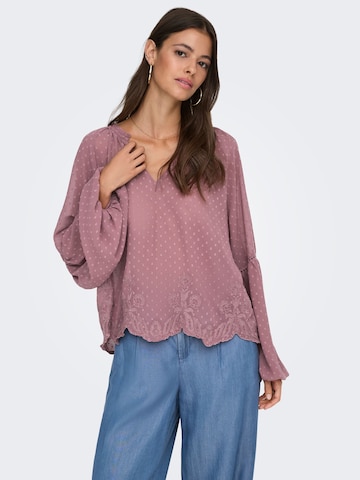 JDY Bluse 'JDYJESSIE' i lilla