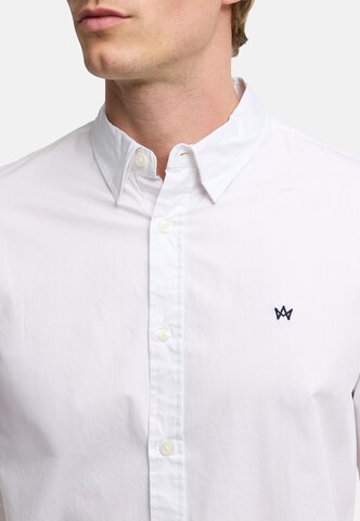 Kronstadt Regular fit Button Up Shirt 'Brad' in White