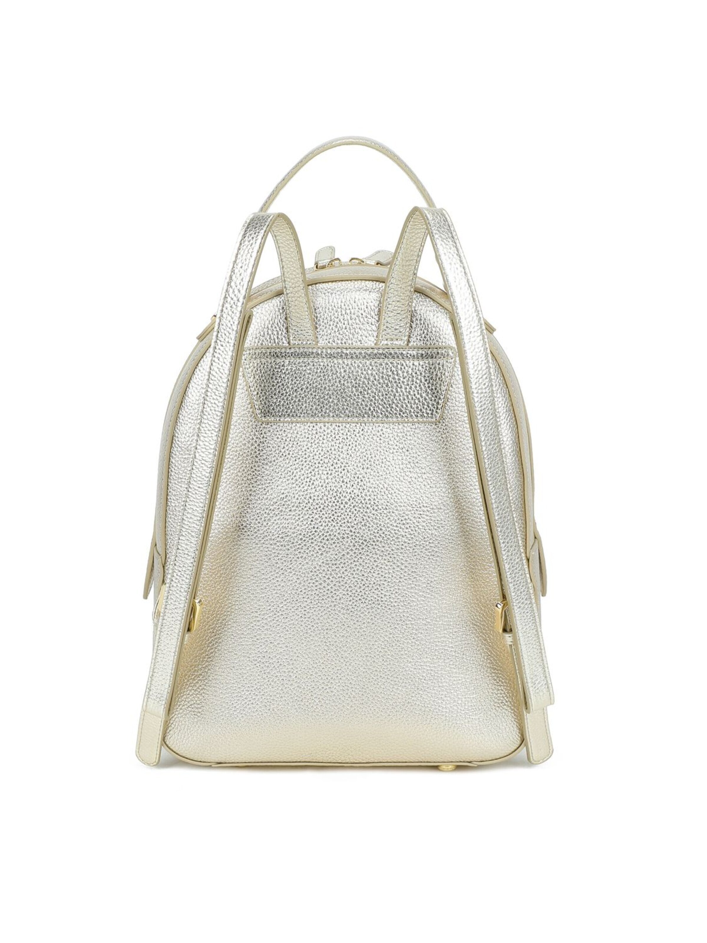 Sac à dos 'Baroque' Braccialini en argent