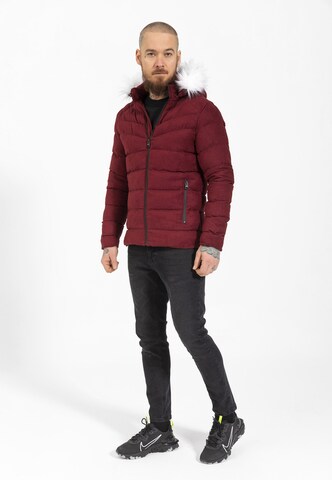 Giacca di mezza stagione di Jimmy Sanders in rosso