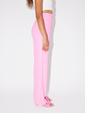 LeGer by Lena Gercke Wide leg Trousers 'Celina' in Pink