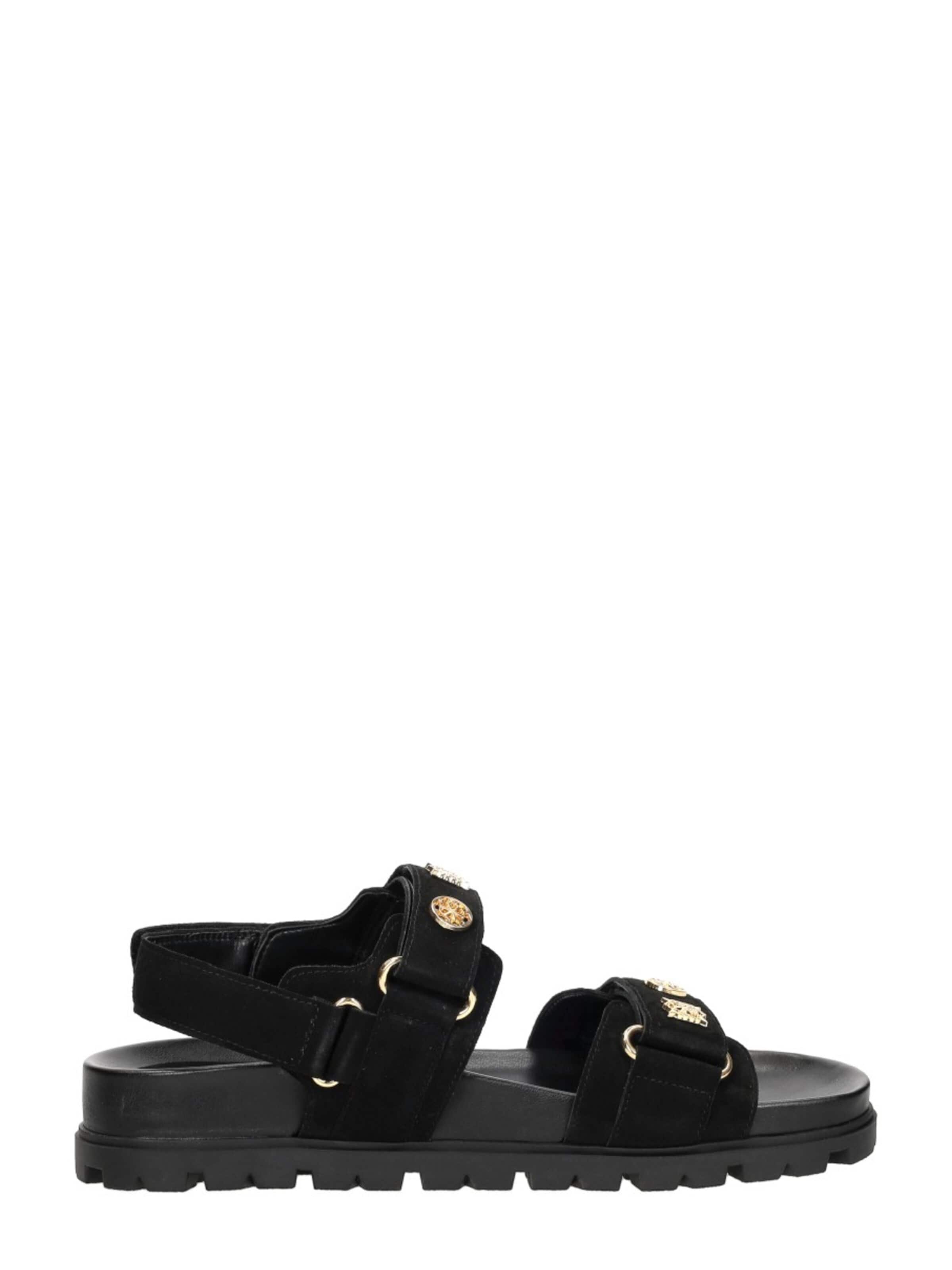 GUESS Sandale 'Florizi'‌‌‌‌‌‌ in Schwarz