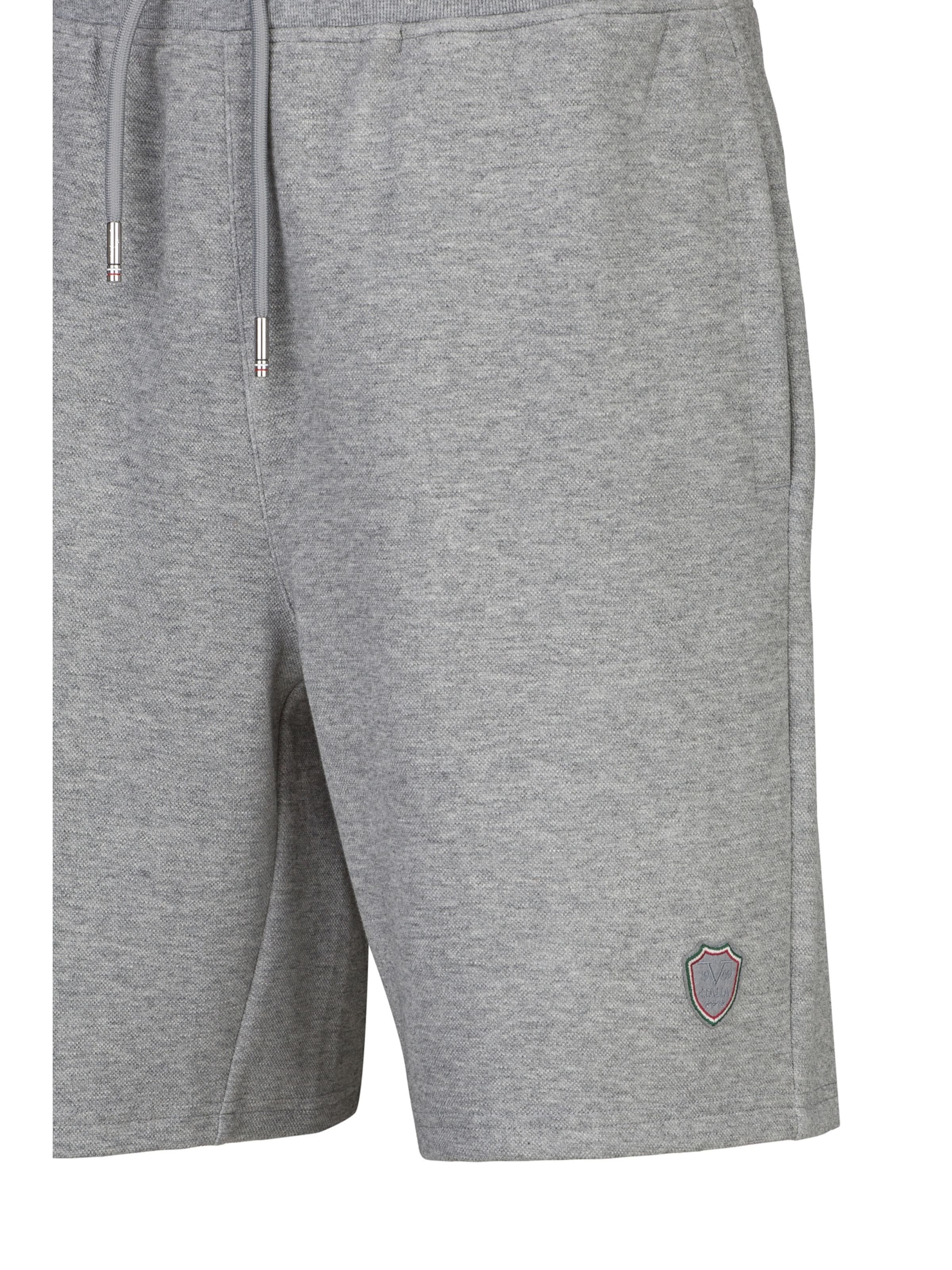 19V69 ITALIA Regular Pants 'Sergio' in Grey