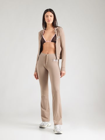 Juicy Couture Кофта на молнии 'OOLA' в Серый