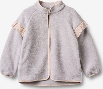 WHEAT Fleecejacke 'Ellena' in Lila: Vorderseite