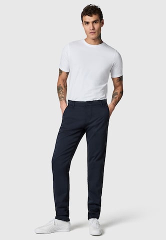 Coupe slim Pantalon chino 'Solon' Peak Time en bleu
