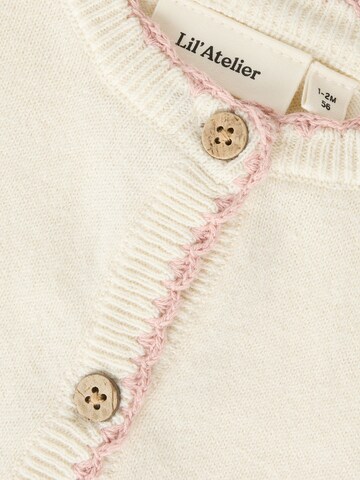 Lil'Atelier - Cárdigan en blanco