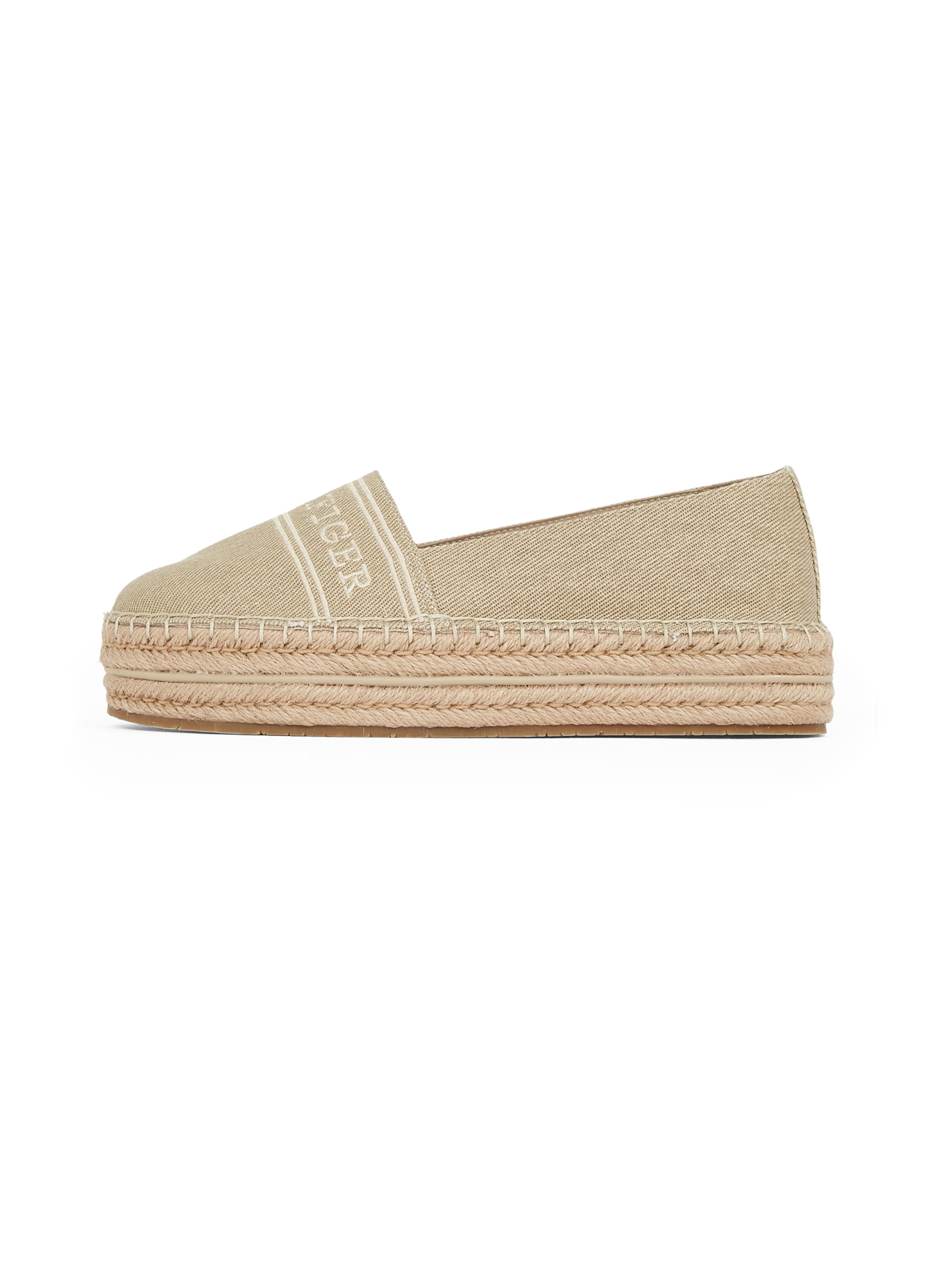 Espadrilles TOMMY HILFIGER en beige : devant