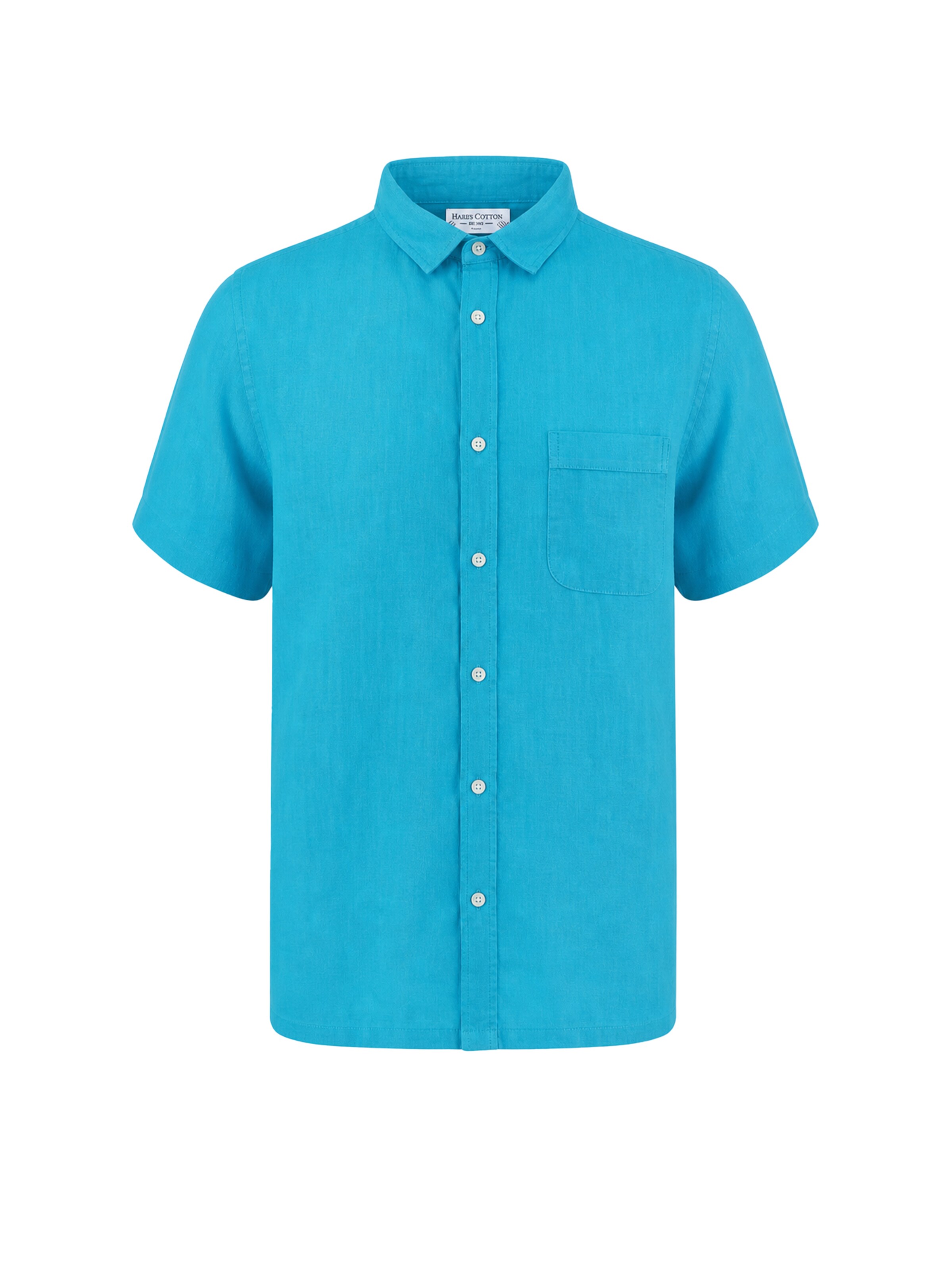Haris Cotton Shirt 'Haris Cotton'‌ in Blau: Vorderseite