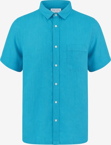 T-Shirt 'Haris Cotton' Haris Cotton en bleu : devant