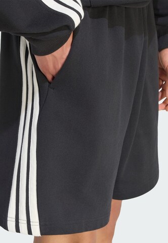 ADIDAS SPORTSWEAR Loosefit Παντελόνι φόρμας σε μαύρο
