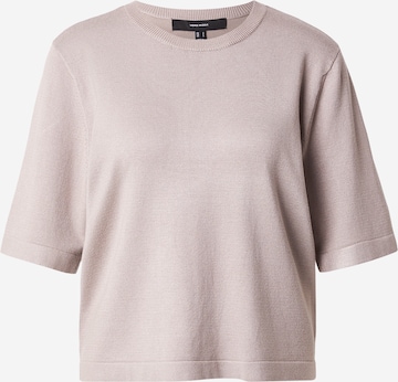 VERO MODAPulover 'VMSilje' - siva boja: prednji dio