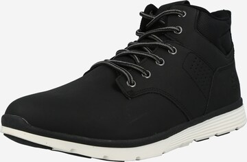 JACK & JONES Schnürboots 'JOINER' in Schwarz: predná strana