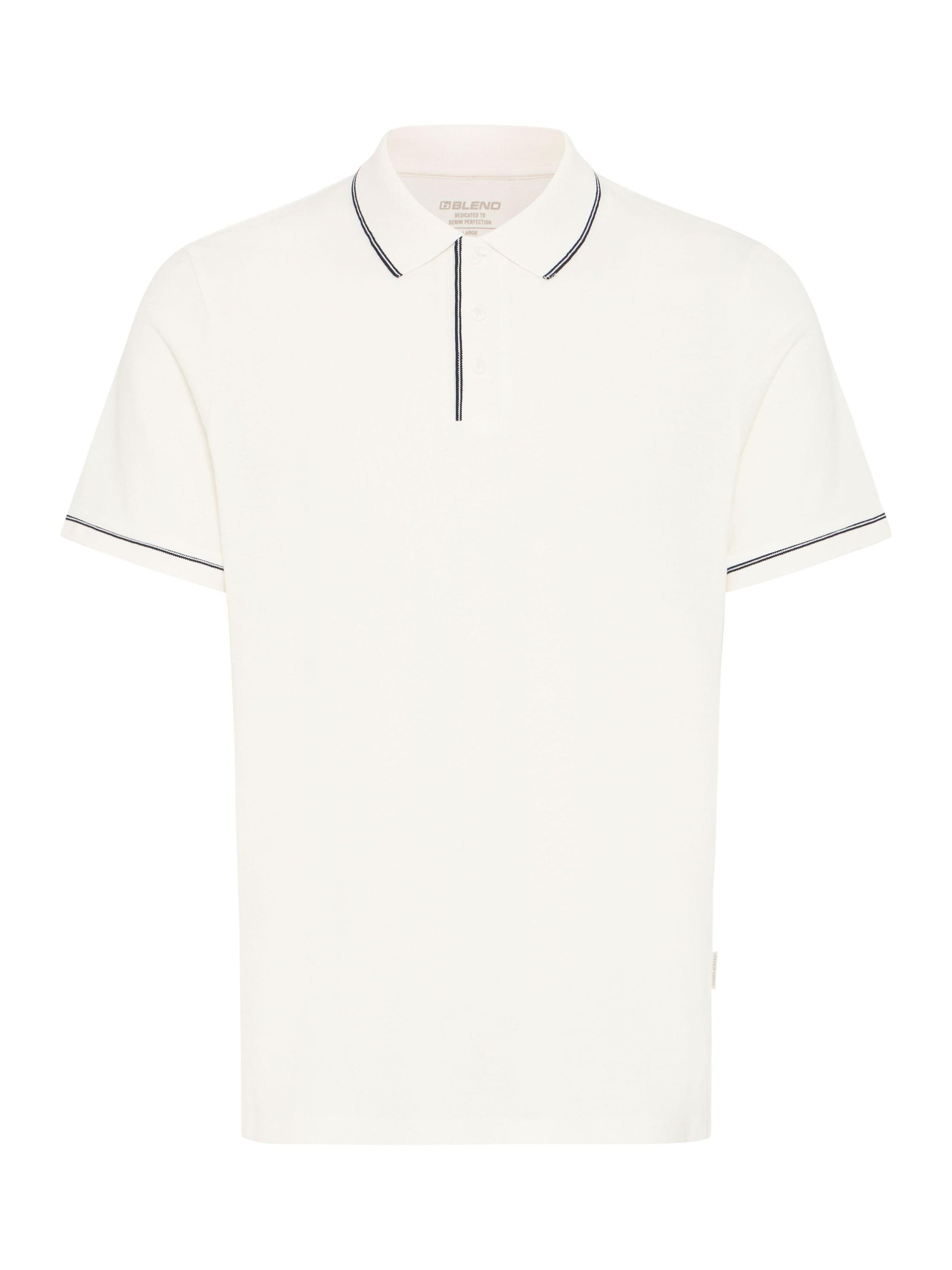 T-Shirt 'BHELWOOD' BLEND en blanc : devant