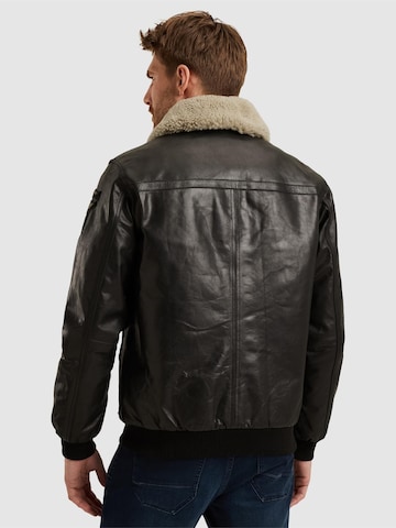 PME Legend - Chaqueta de entretiempo 'Hudson leather jacket' en negro