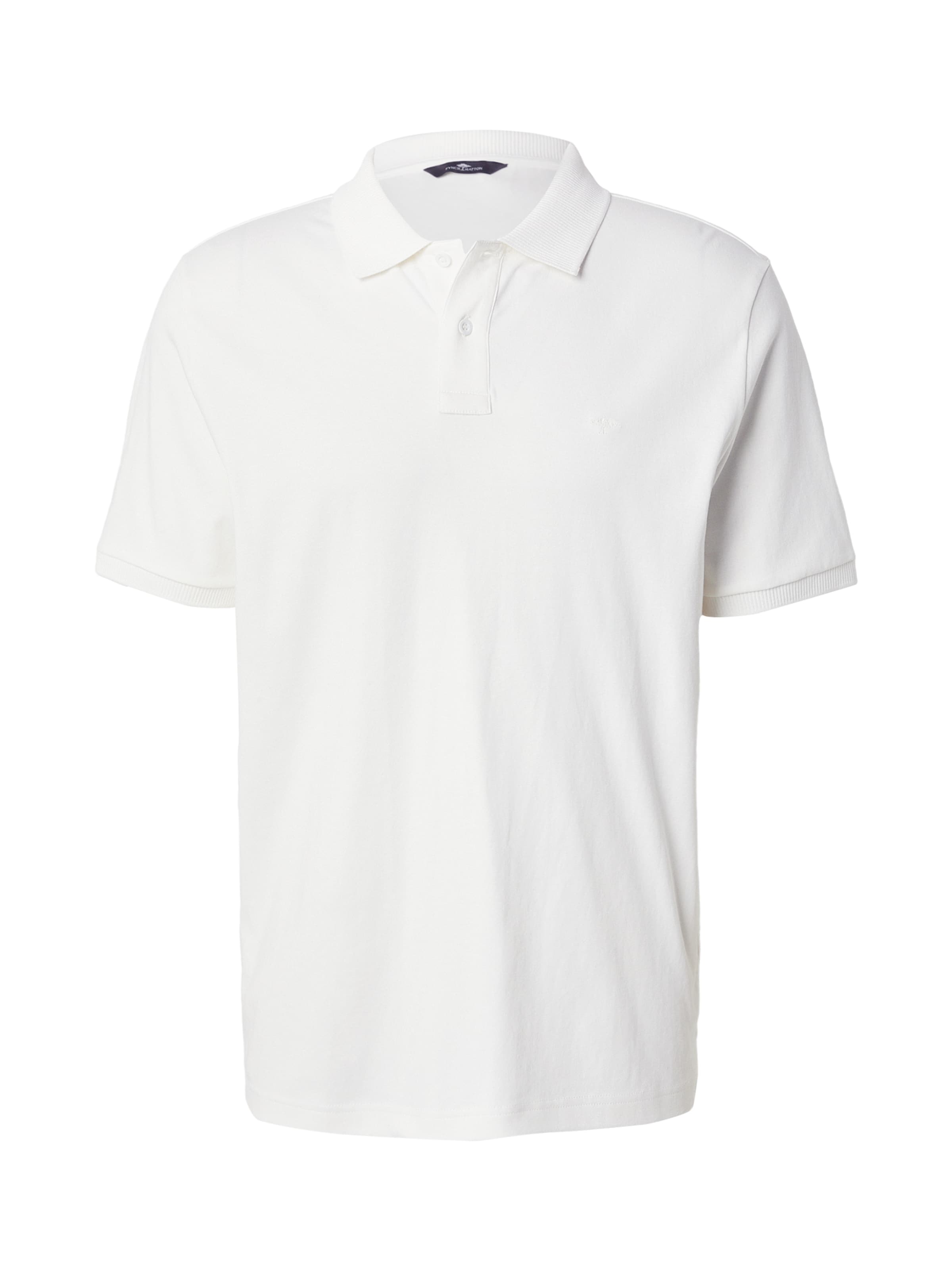 FYNCH-HATTON Poloshirt in Weiß: Vorderseite