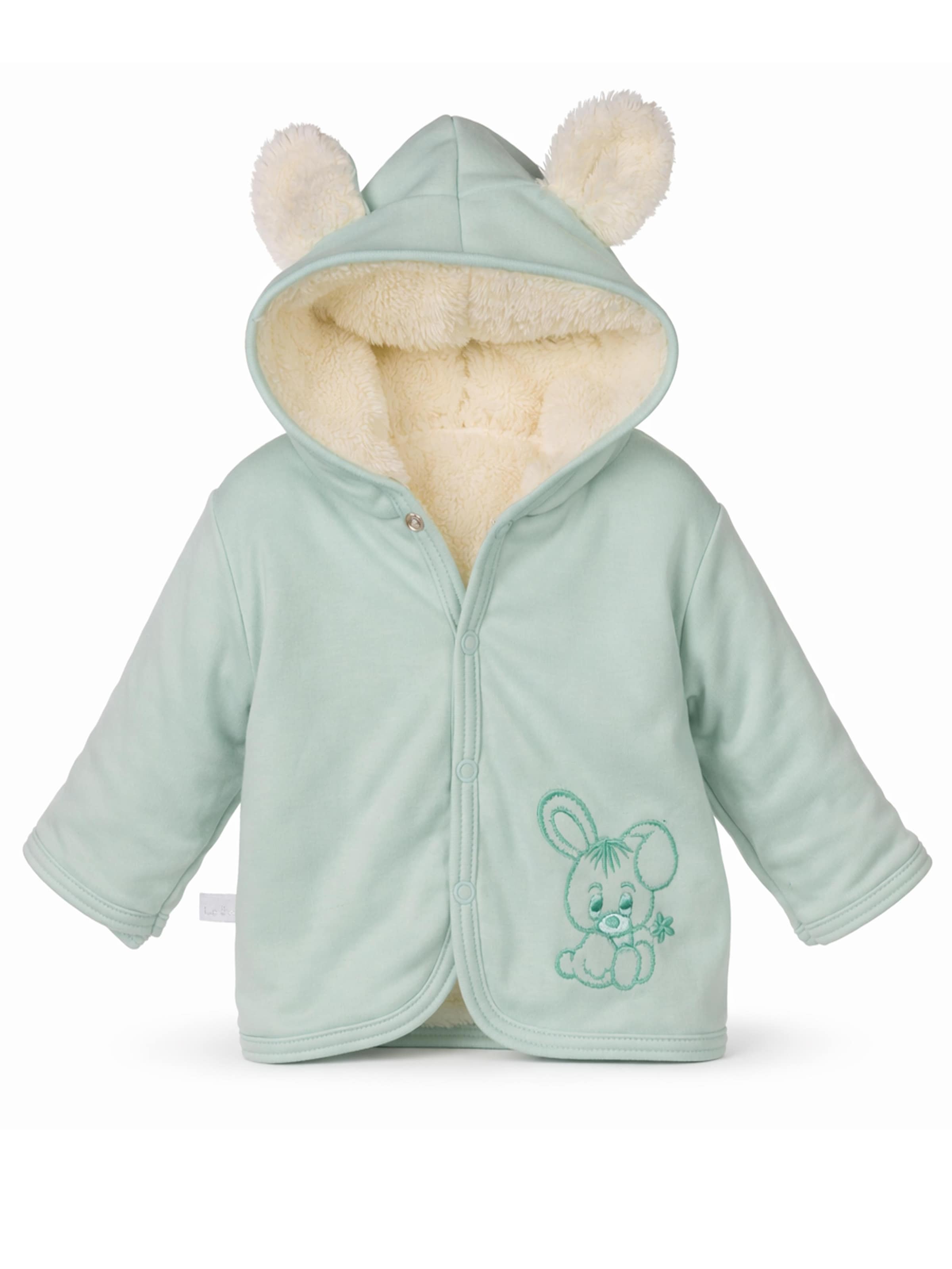 La Bortini Sweatjacke‌‌‌‌‌ in Grün: Vorderseite