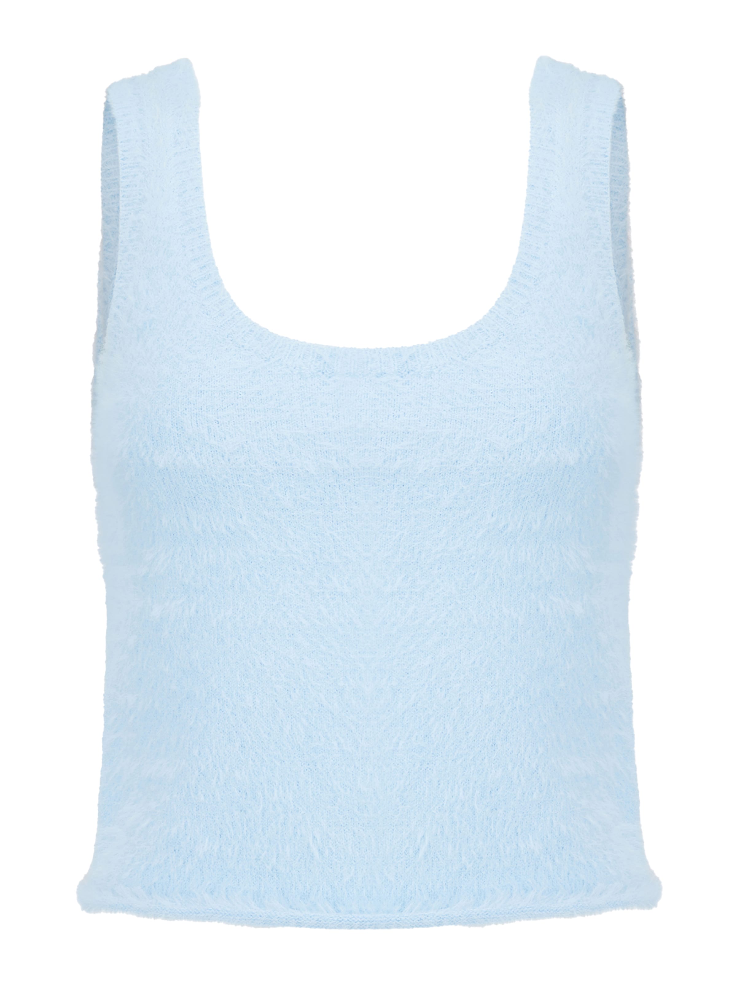 UNFOLLOWED x ABOUT YOU Top 'COZY' in Blue: front