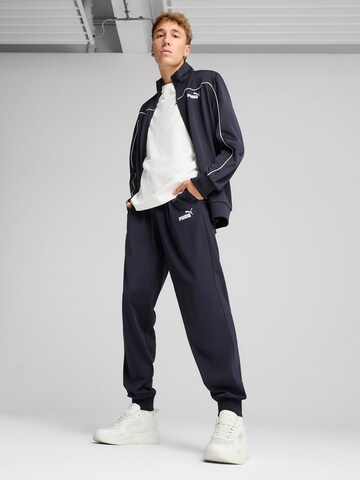 Completo per l'allenamento di PUMA in blu: frontale