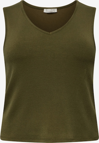 Guido Maria Kretschmer Curvy - Top 'Lali' en verde: frente