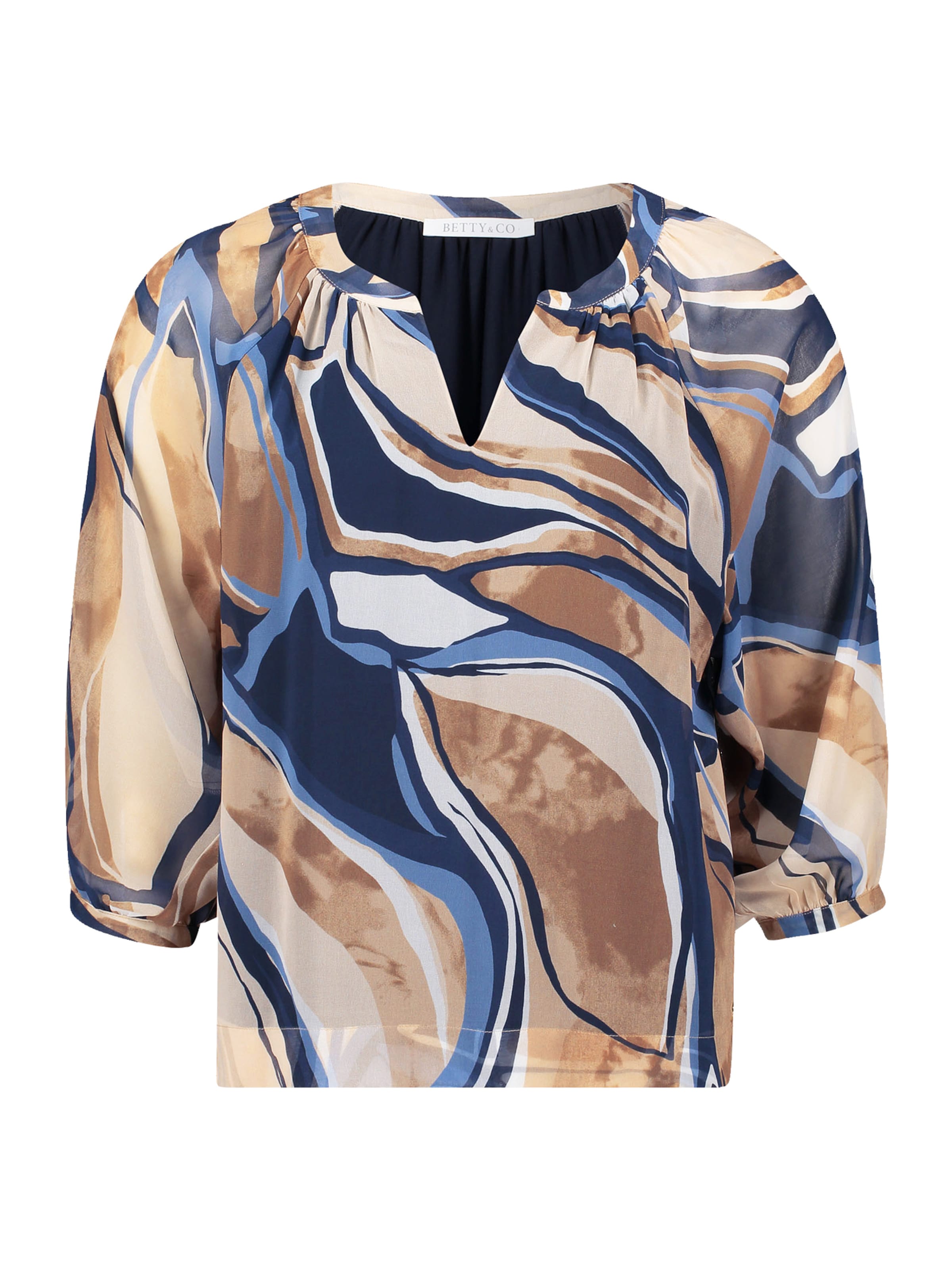 Betty & Co Blouse in Beige: front