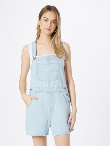 LEVI'S ® Regularen Kavbojke z naramnicami 'Levi’s® SilverTab™ Shortalls' | modra barva: sprednja stran