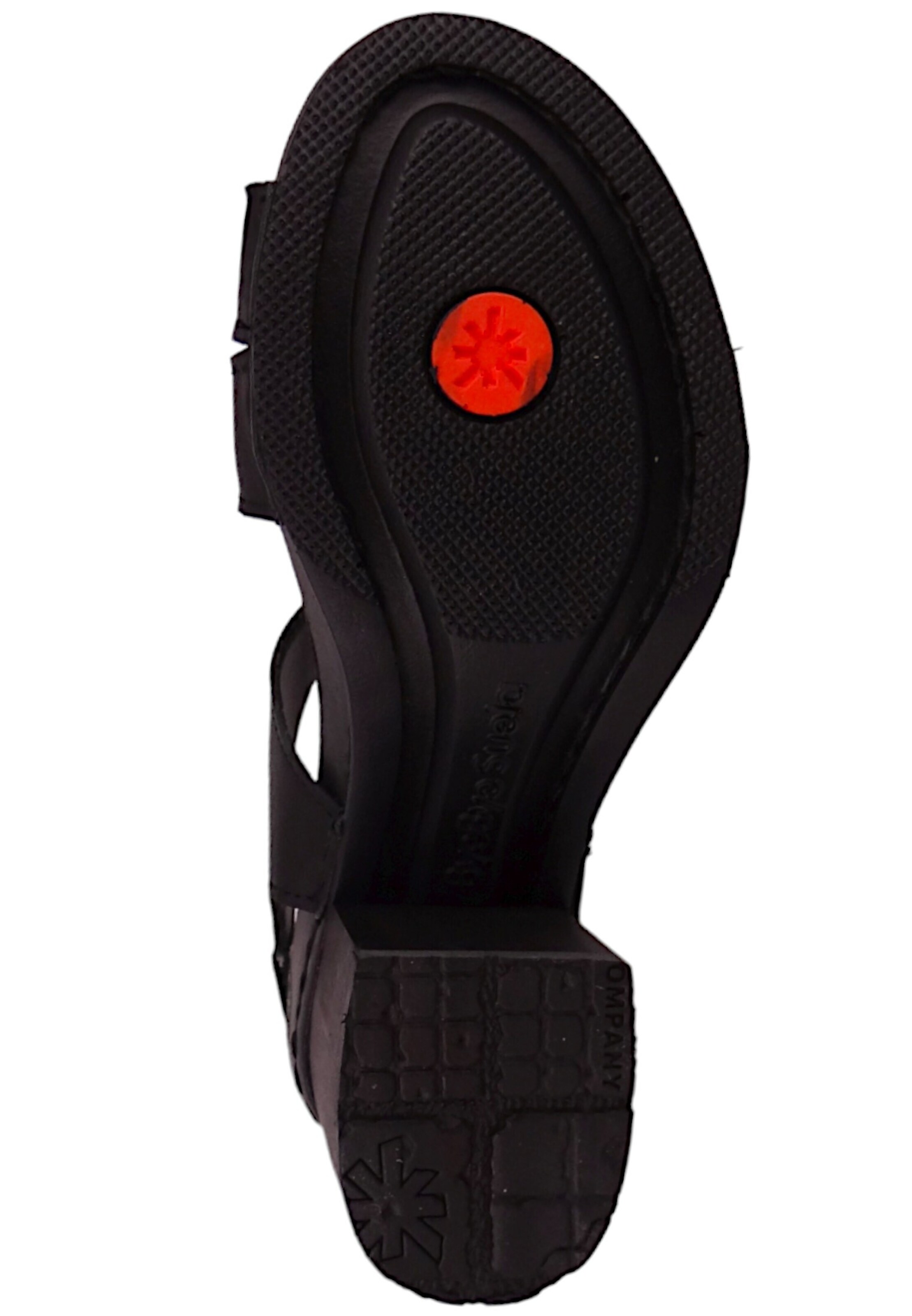 Sandales à lanières ART en noir