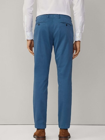 Coupe slim Pantalon chino 'Kensington' Hackett London en bleu