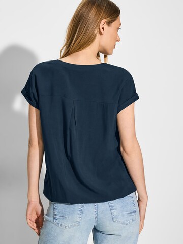 CECIL Bluse in Blau