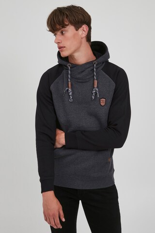 INDICODE JEANS Hoodie 'Toney' in Grau: predná strana