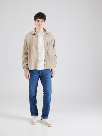 WRANGLER Shirt 'SMALL LOGO TEE' in White