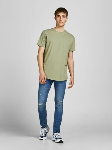 JACK & JONES قميص 'Basher' بلون أخضر