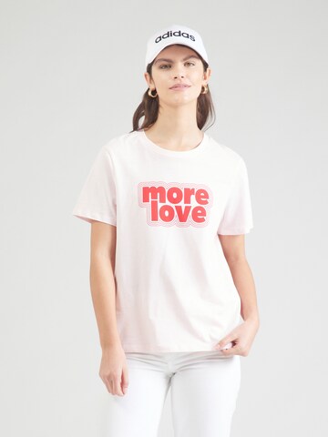 T-shirt 'PCTAMERA' PIECES en blanc : devant